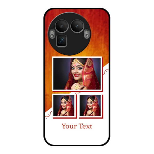 Realme GT 8 Pro Custom Glass Phone Case - Wedding Memories Design