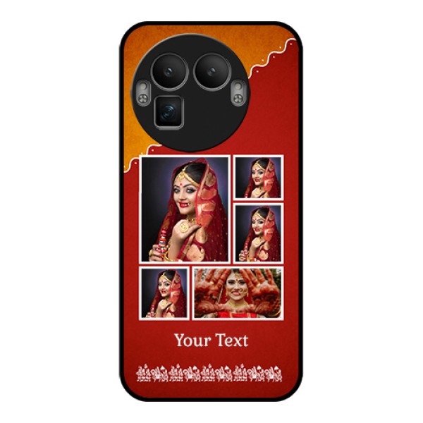 Realme GT 8 Pro Custom Glass Phone Case - Wedding Pic Upload Design Realme GT 8 Pro Custom Glass Phone Case - Wedding Pic Upload Design