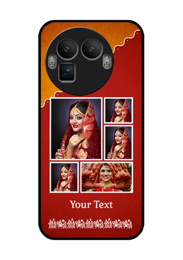 Realme GT 8 Pro Custom Glass Phone Case - Wedding Pic Upload Design