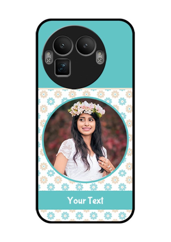 Realme GT 8 Pro Custom Glass Phone Case - Beautiful Flowers Design