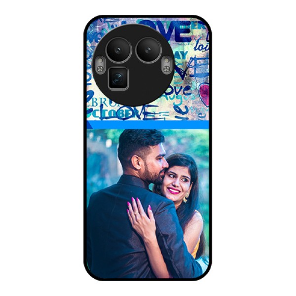 Realme GT 8 Pro Custom Glass Phone Case - Colorful Love Design