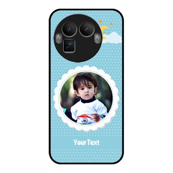 Realme GT 8 Pro Custom Glass Phone Case - Violet Pattern Design