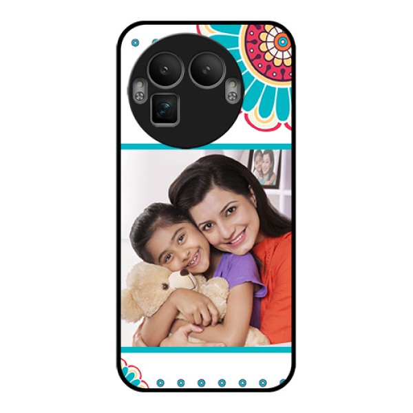 Realme GT 8 Pro Custom Glass Phone Case - Flower Design
