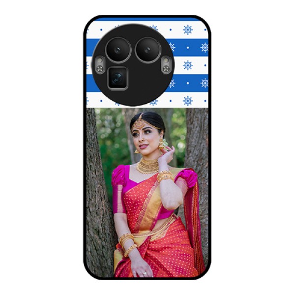 Realme GT 8 Pro Custom Glass Phone Case - Snow Pattern Design