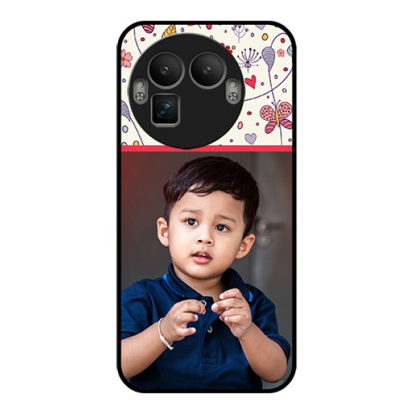 Realme GT 8 Pro Custom Glass Phone Case - Premium Floral Design