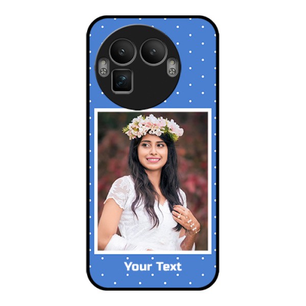 Realme GT 8 Pro Custom Glass Phone Case - Polka Dots Design