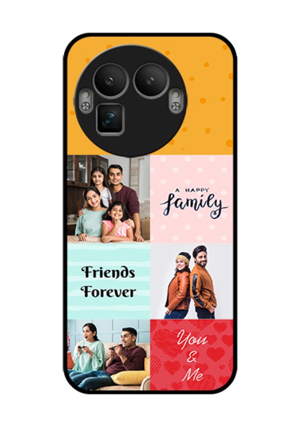 Realme GT 8 Pro Custom Glass Phone Case - Images With Quotes Design
