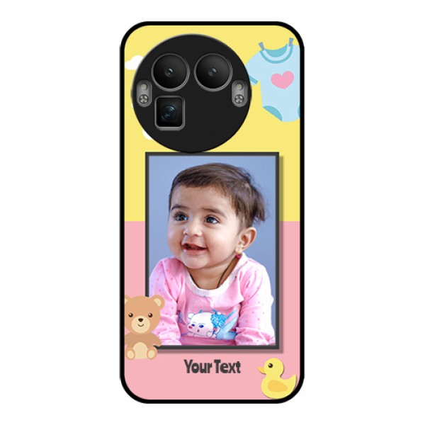 Realme GT 8 Pro Custom Glass Phone Case - Kids 2 Color Design