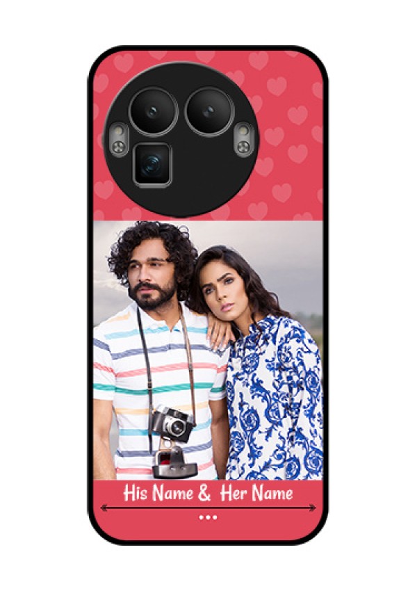 Realme GT 8 Pro Custom Glass Phone Case - Simple Love Design