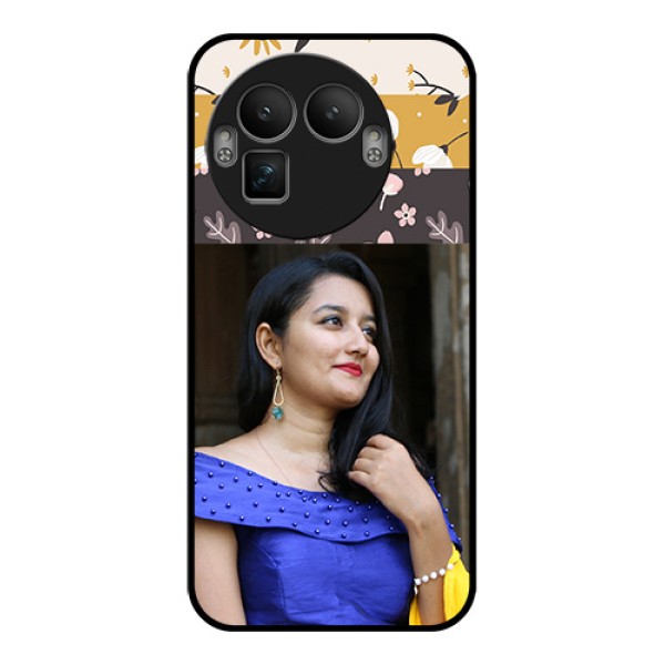 Realme GT 8 Pro Custom Glass Phone Case - Stylish Floral Design