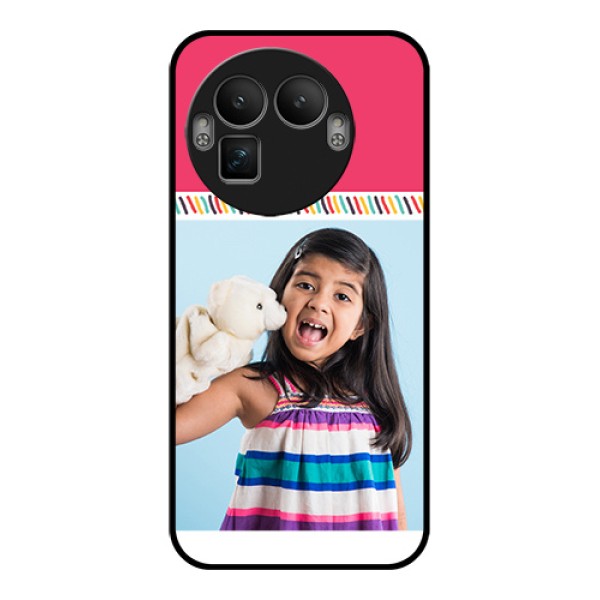 Realme GT 8 Pro Custom Glass Phone Case - Line Art Design