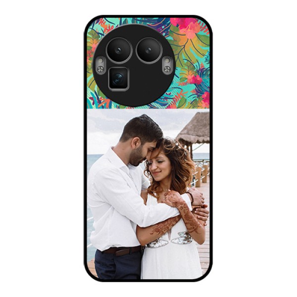 Realme GT 8 Pro Custom Glass Phone Case - Watercolor Floral Design Realme GT 8 Pro Custom Glass Phone Case - Watercolor Floral Design