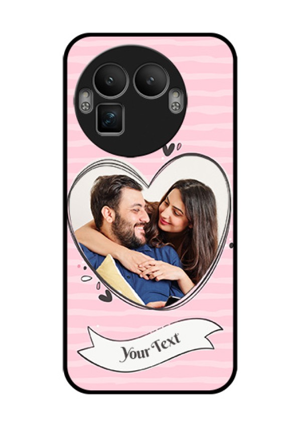 Realme GT 8 Pro Custom Glass Phone Case - Vintage Heart Design
