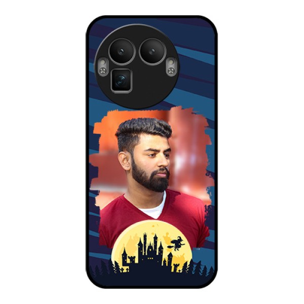 Realme GT 8 Pro Custom Glass Phone Case - Halloween Witch Design Realme GT 8 Pro Custom Glass Phone Case - Halloween Witch Design