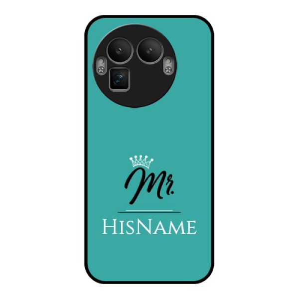 Realme GT 8 Pro Custom Glass Phone Case - Mr With Name Design