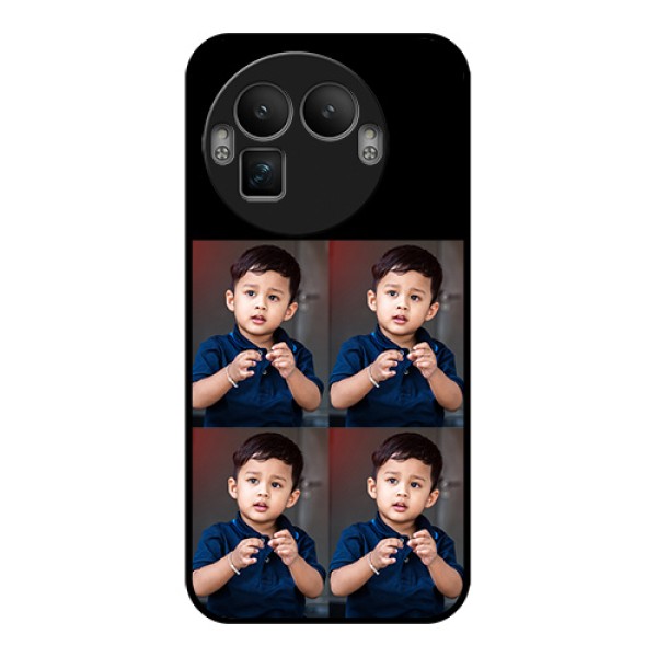 Realme GT 8 Pro Custom Glass Phone Case - 4 Image Holder Design