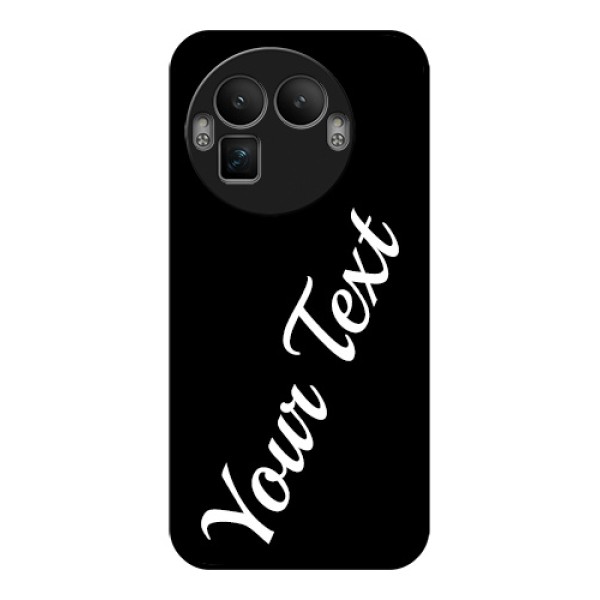 Realme GT 8 Pro Custom Glass Phone Case - With Your Name Design