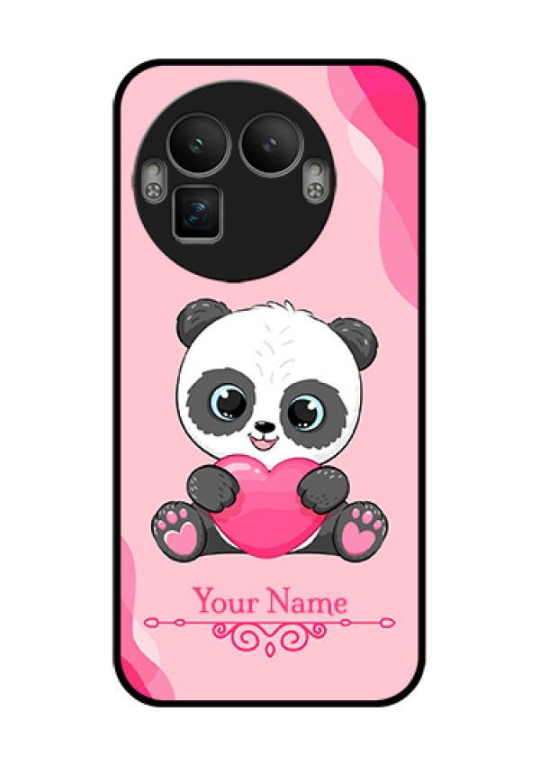 Realme GT 8 Pro Custom Glass Phone Case - Cute Panda Design
