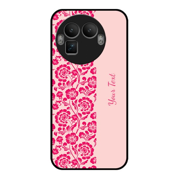 Realme GT 8 Pro Custom Glass Phone Case - Attractive Floral Pattern Design Realme GT 8 Pro Custom Glass Phone Case - Attractive Floral Pattern Design