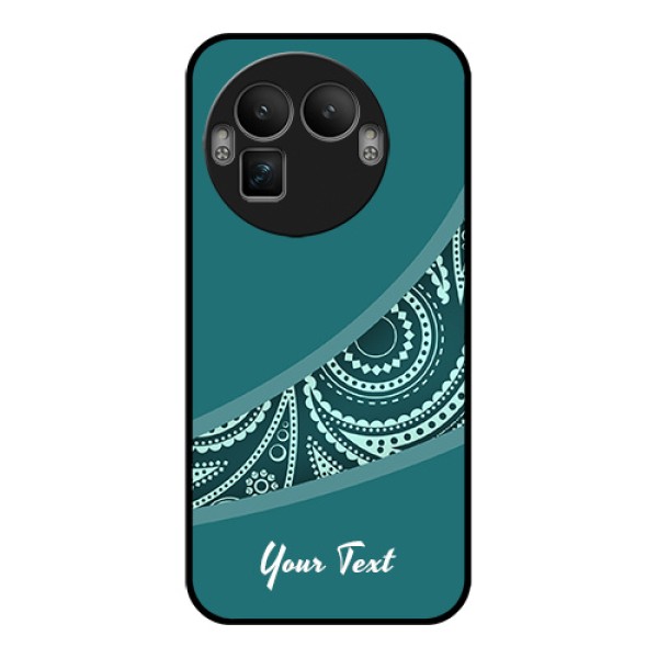 Realme GT 8 Pro Custom Glass Phone Case - Semi Visible Floral Design