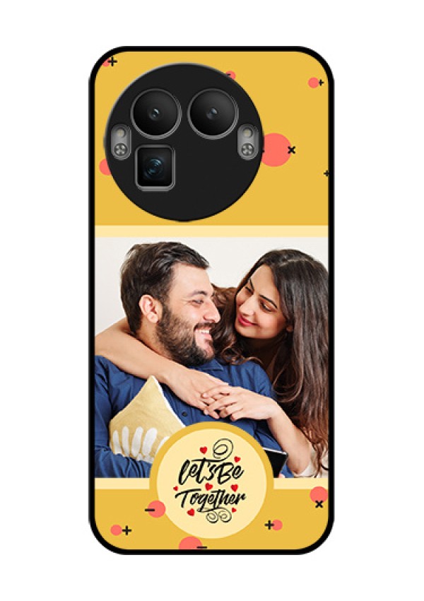 Realme GT 8 Pro Custom Glass Phone Case - Lets Be Together Design