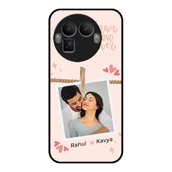 Realme GT 8 Pro Custom Glass Phone Case - Forever And Ever Love Design Realme GT 8 Pro Custom Glass Phone Case - Forever And Ever Love Design