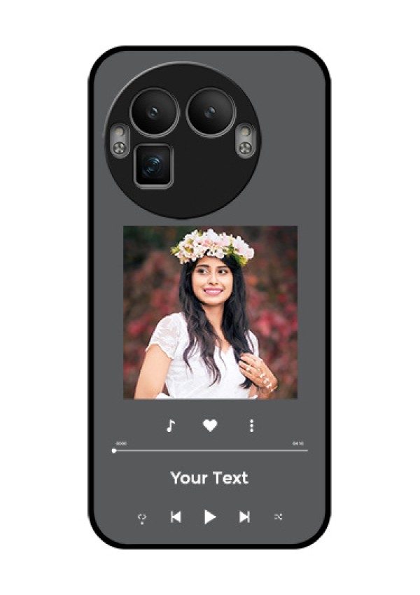Realme GT 8 Pro Custom Glass Phone Case - Play The Music Design