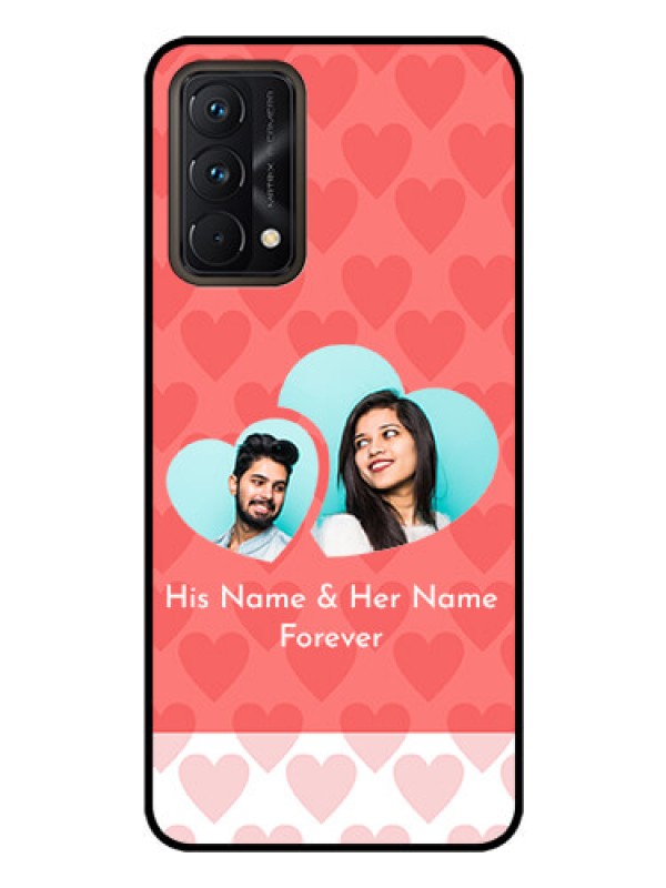 Custom Realme GT Master Personalized Glass Phone Case - Couple Pic Upload Design