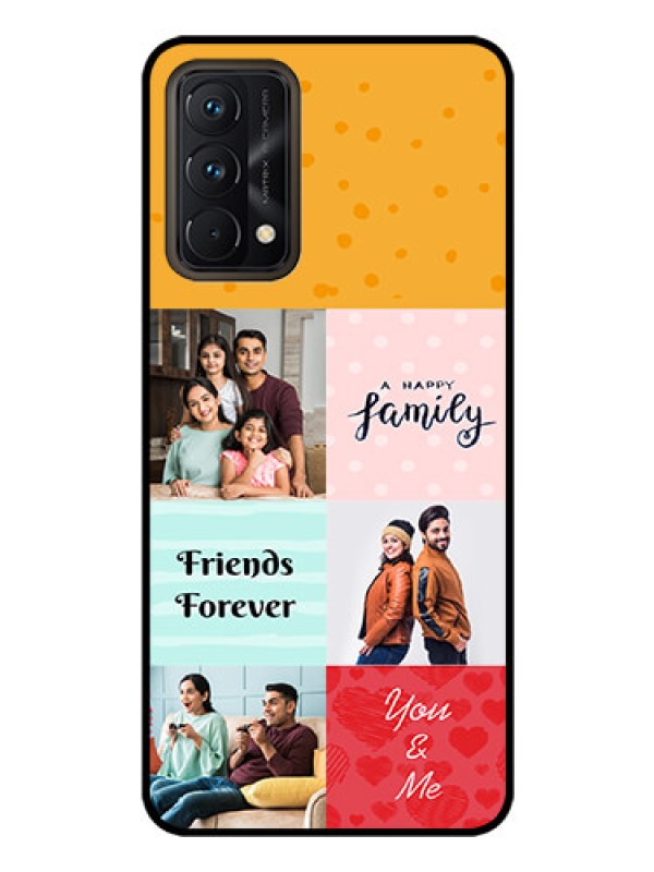 Custom Realme GT Master Personalized Glass Phone Case - Images with Quotes Design