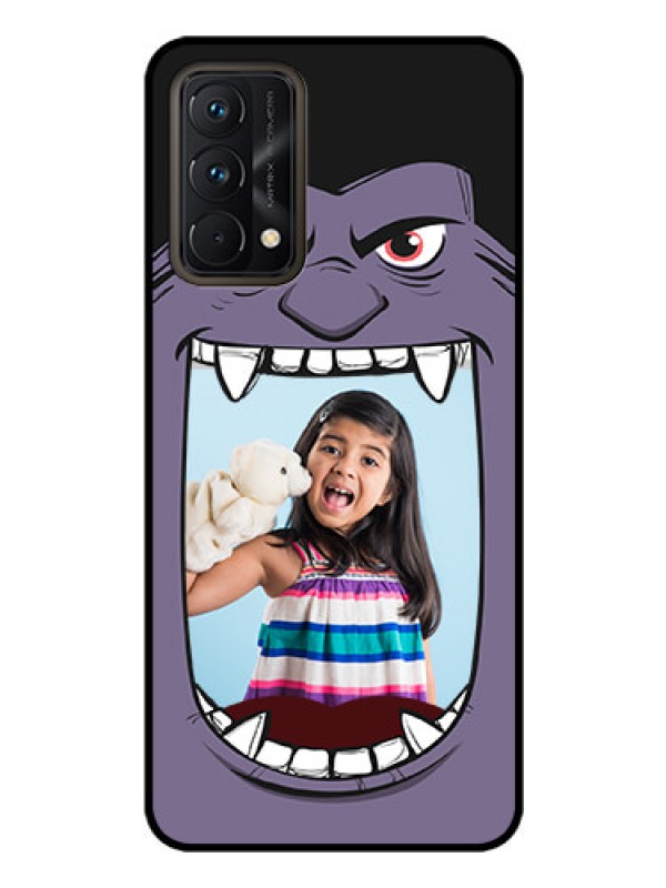 Custom Realme GT Master Custom Glass Phone Case - Angry Monster Design