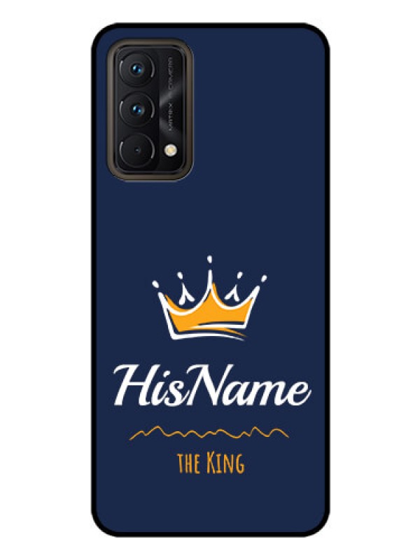 Custom Realme GT Master Glass Phone Case King with Name