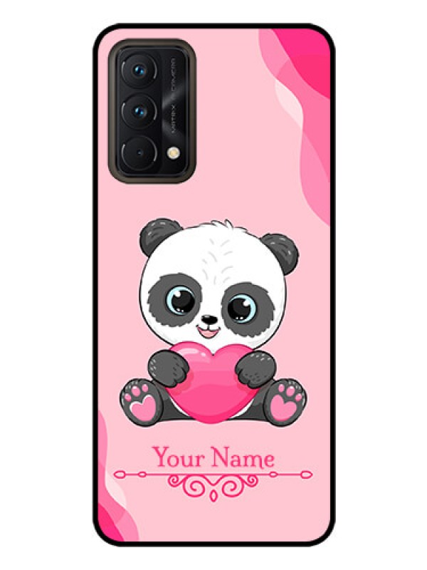 Custom Realme Gt Master Edition Custom Glass Mobile Case - Cute Panda Design