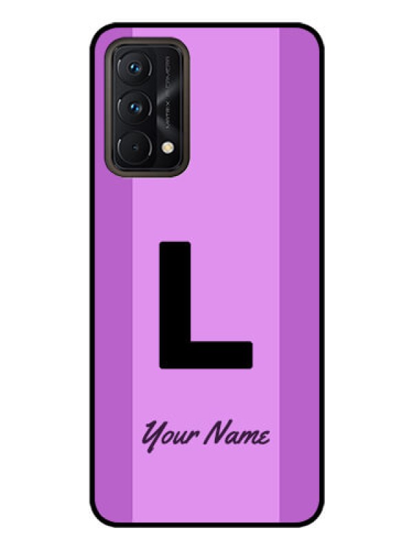 Custom Realme Gt Master Edition Custom Glass Phone Case - Tricolor custom text Design