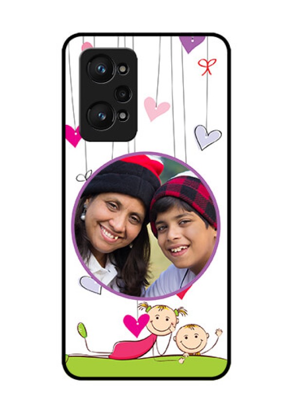 realme GT Neo 2 5G Photo Printing on Glass Case - Cute Kids Phone Case Design