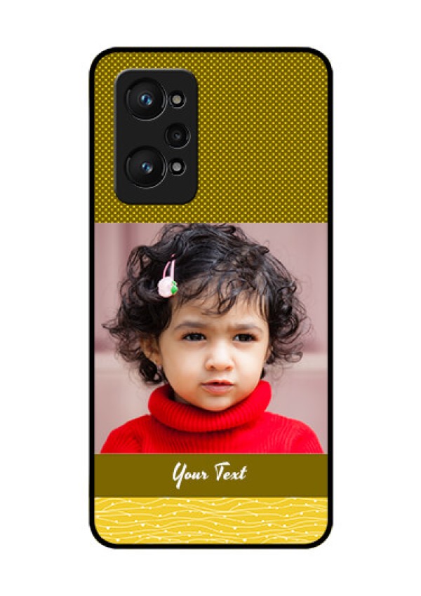 realme GT Neo 2 5G Custom Glass Phone Case - Simple Green Color Design