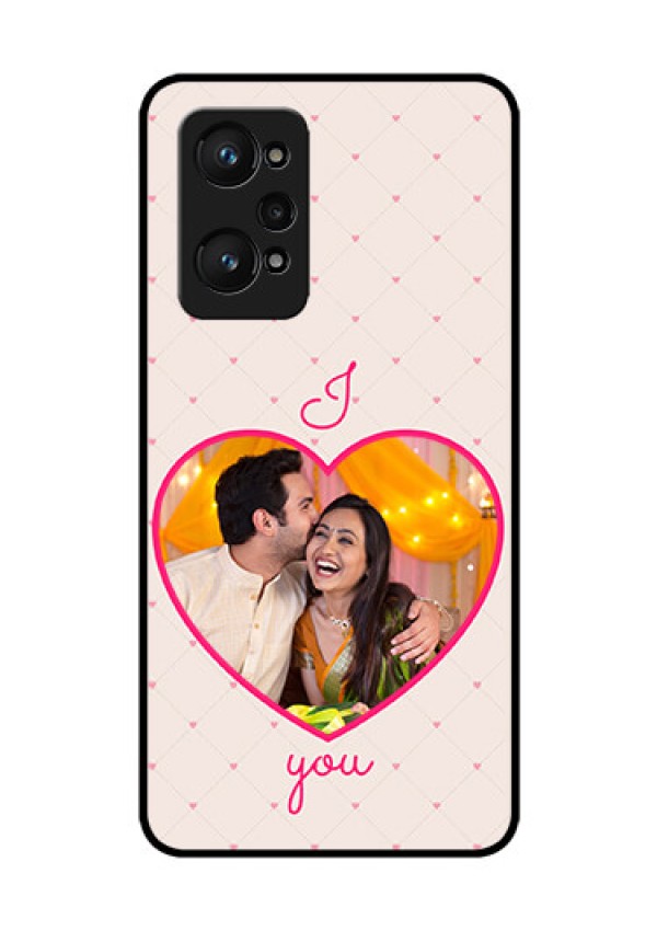 realme GT Neo 2 5G Custom Glass Mobile Case - Heart Shape Design