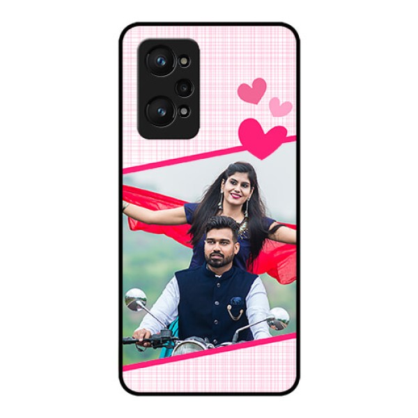 realme GT Neo 2 5G Custom Glass Phone Case - Love Shape Heart Design
