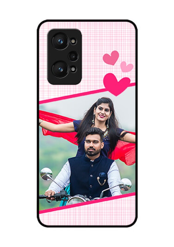 realme GT Neo 2 5G Custom Glass Phone Case - Love Shape Heart Design