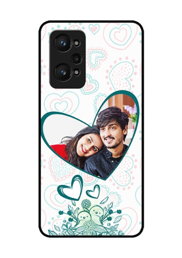 realme GT Neo 2 5G Photo Printing on Glass Case - Premium Couple Design