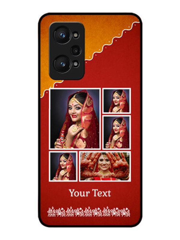 Custom realme GT Neo 2 5G Personalized Glass Phone Case - Wedding Pic Upload Design