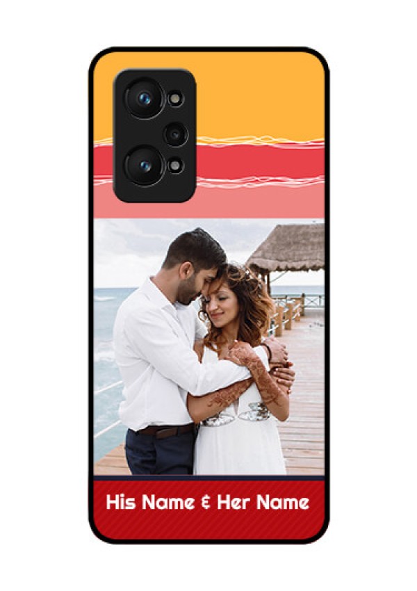 realme GT Neo 2 5G Custom Glass Mobile Case - Colorful Case Design