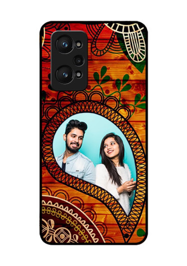 realme GT Neo 2 5G Personalized Glass Phone Case - Abstract Colorful Design