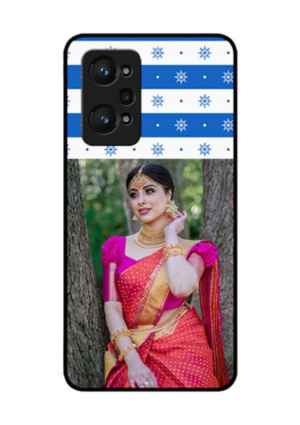 realme GT Neo 2 5G Photo Printing on Glass Case - Snow Pattern Design
