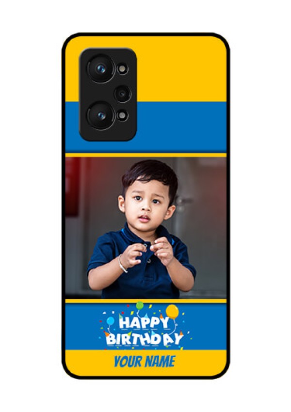 realme GT Neo 2 5G Custom Glass Mobile Case - Birthday Wishes Design