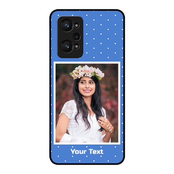 realme GT Neo 2 5G Photo Printing on Glass Case - Polka dots design