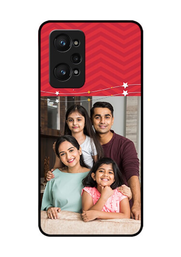realme GT Neo 2 5G Personalized Glass Phone Case - Happy Family Design