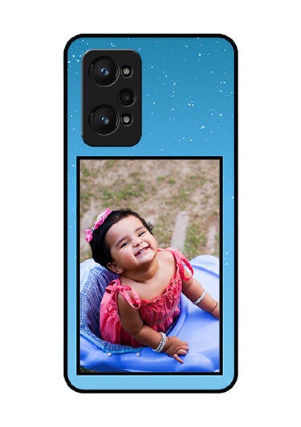 realme GT Neo 2 5G Custom Glass Mobile Case - Wave Pattern Colorful Design