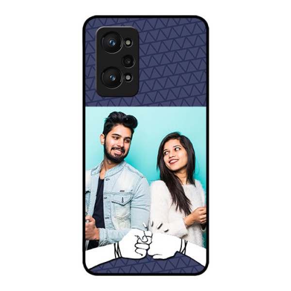realme GT Neo 2 5G Photo Printing on Glass Case - with Best Friends Design realme GT Neo 2 5G Photo Printing on Glass Case - with Best Friends Design