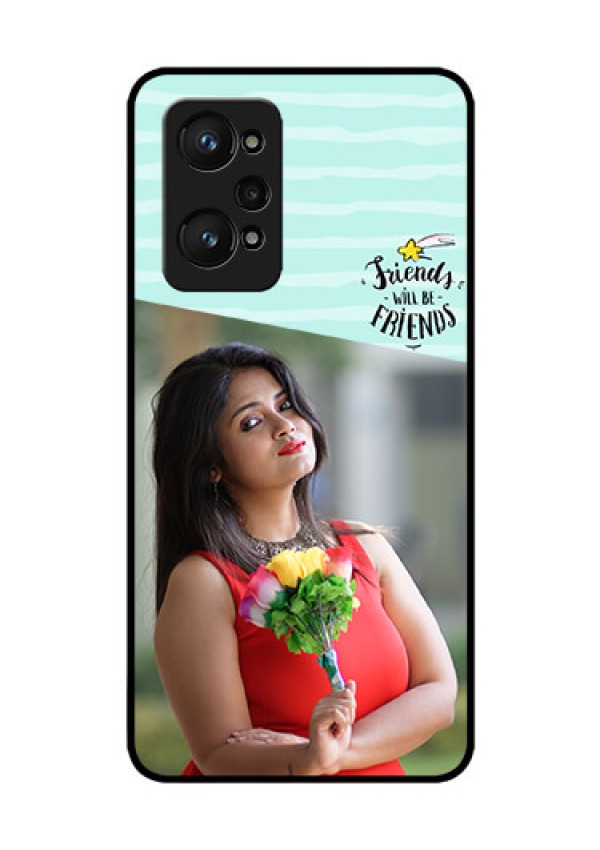 realme GT Neo 2 5G Custom Glass Phone Case - Friends Picture Icon Design