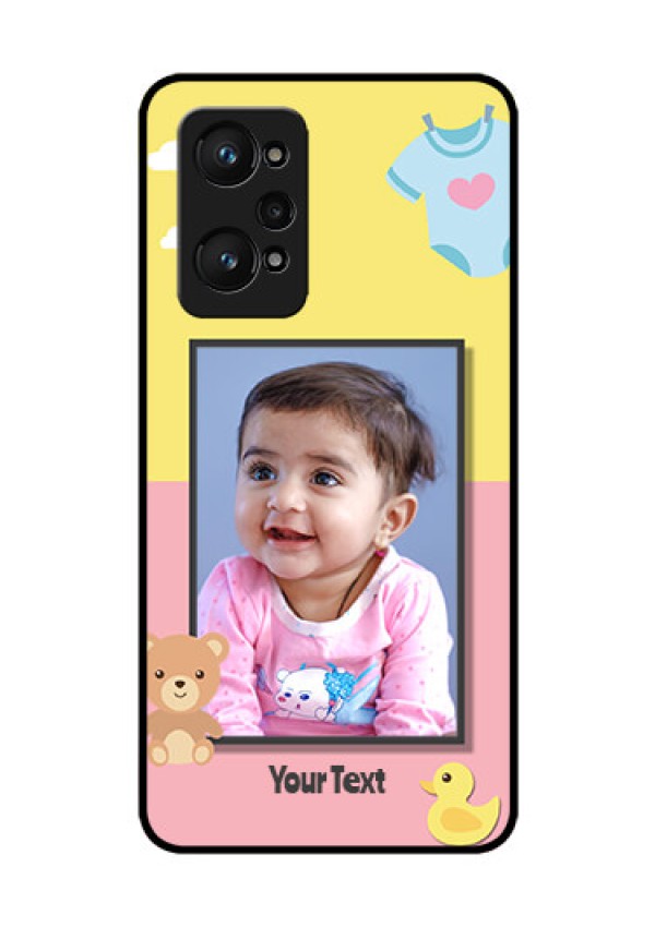 realme GT Neo 2 5G Photo Printing on Glass Case - Kids 2 Color Design